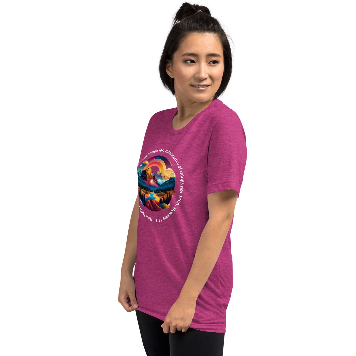 FAITH IS...Short sleeve t-shirt