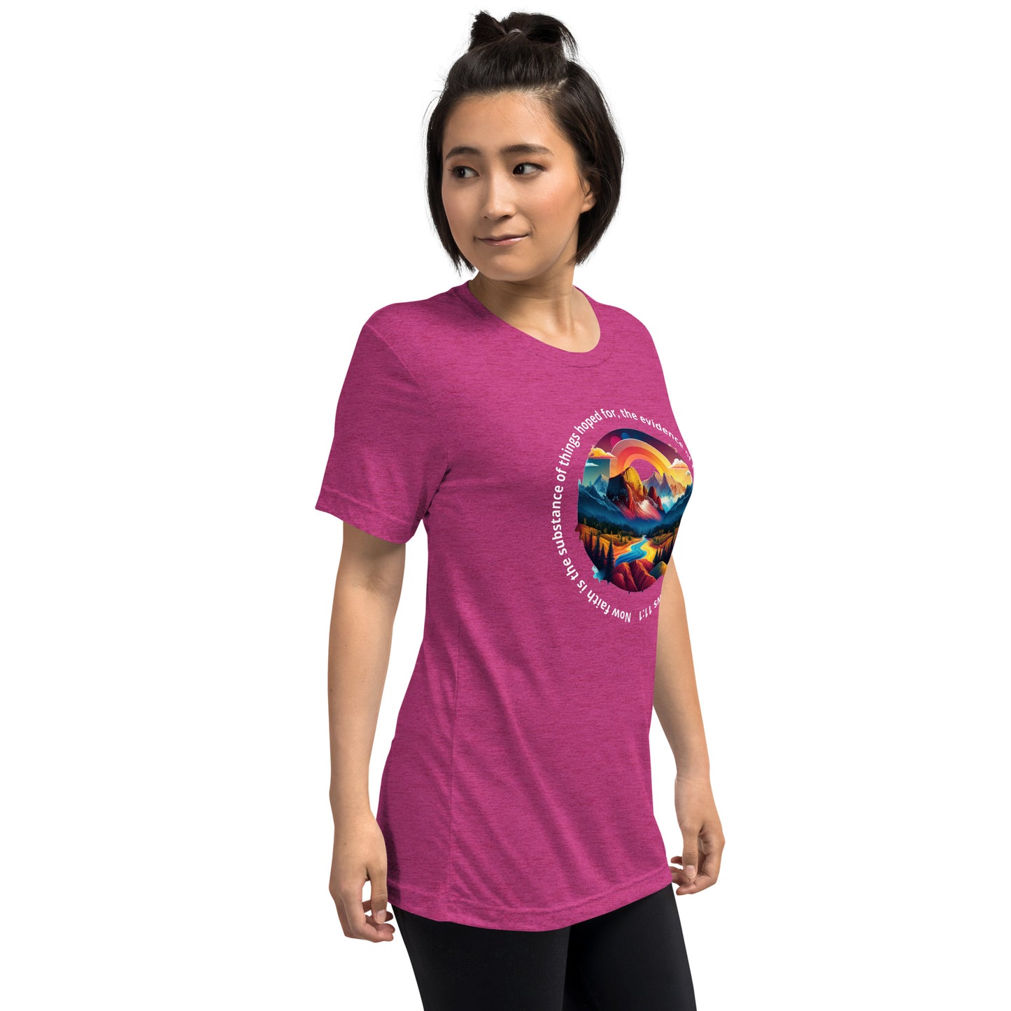 FAITH IS...Short sleeve t-shirt
