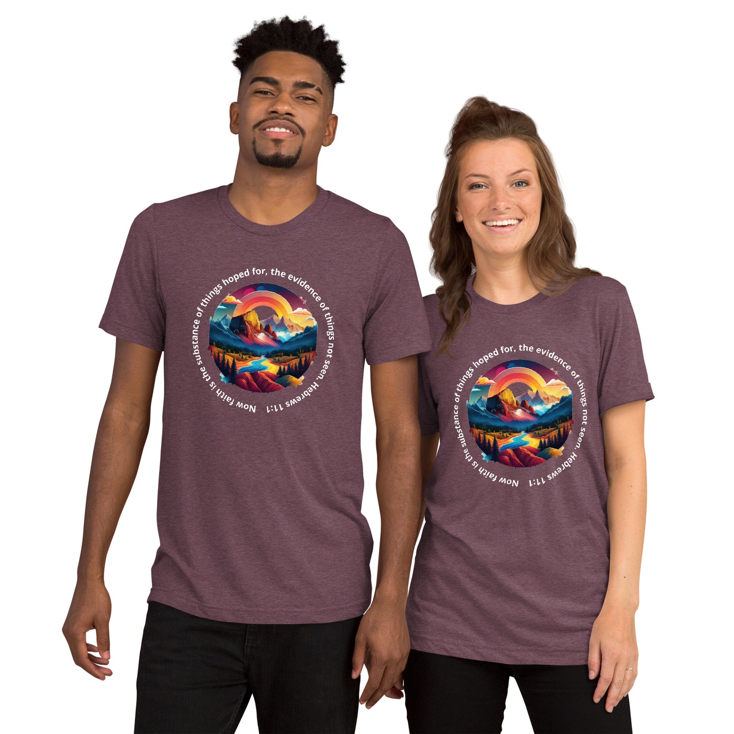 FAITH IS...Short sleeve t-shirt