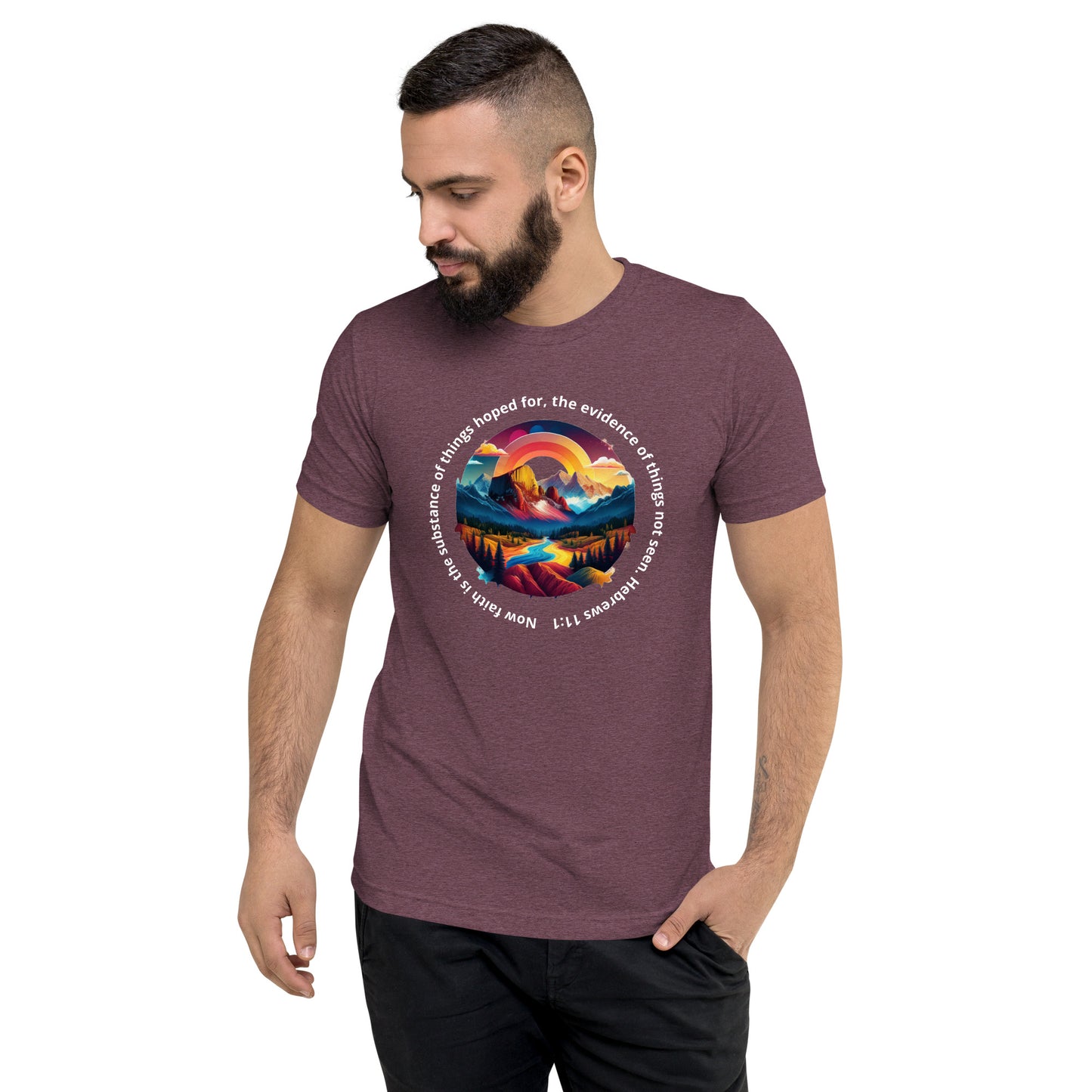 FAITH IS...Short sleeve t-shirt