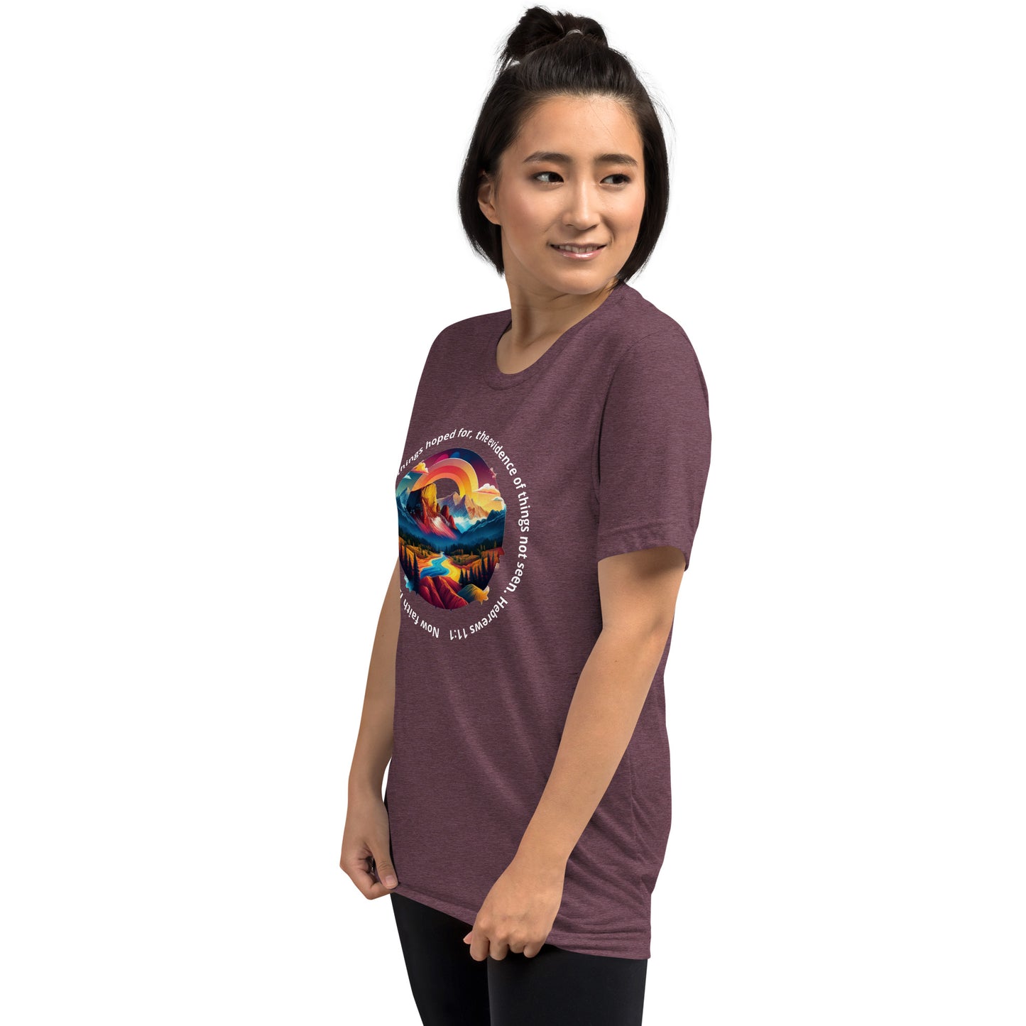FAITH IS...Short sleeve t-shirt
