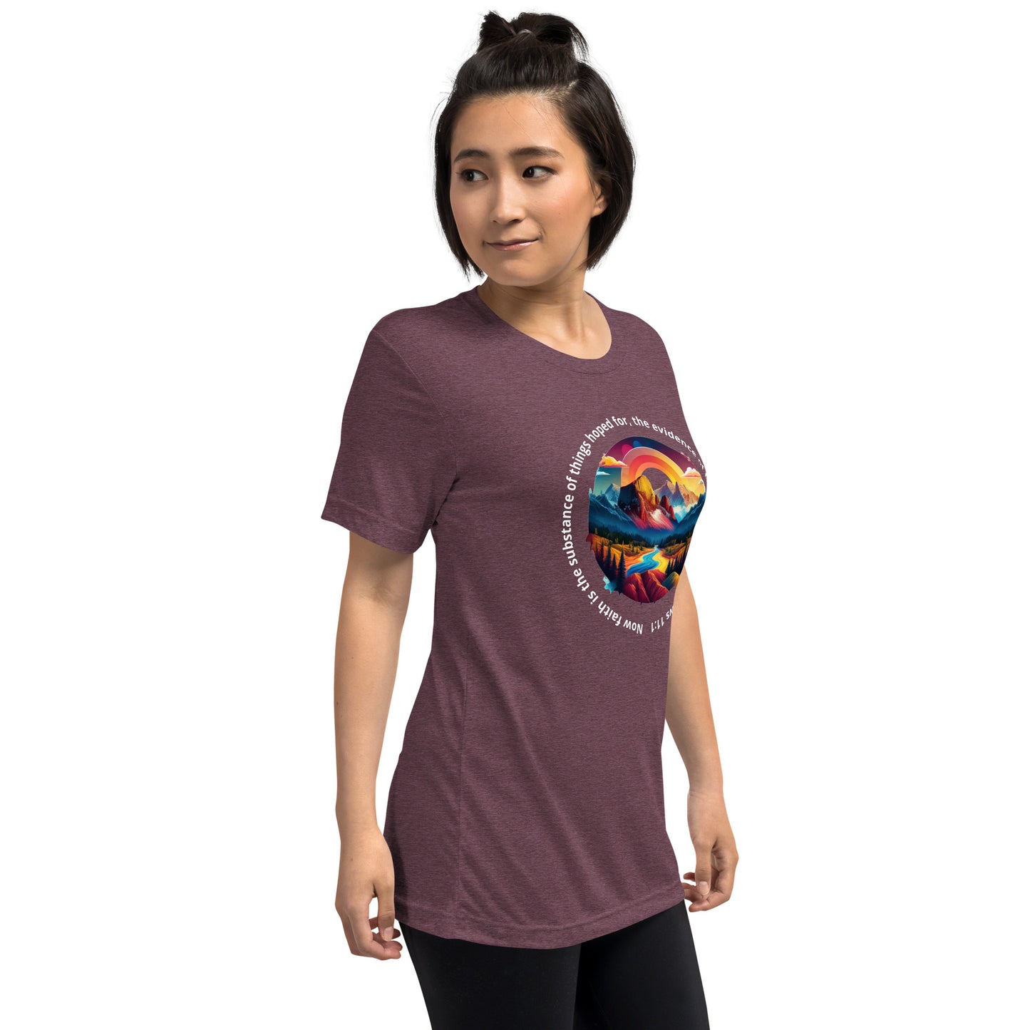 FAITH IS...Short sleeve t-shirt