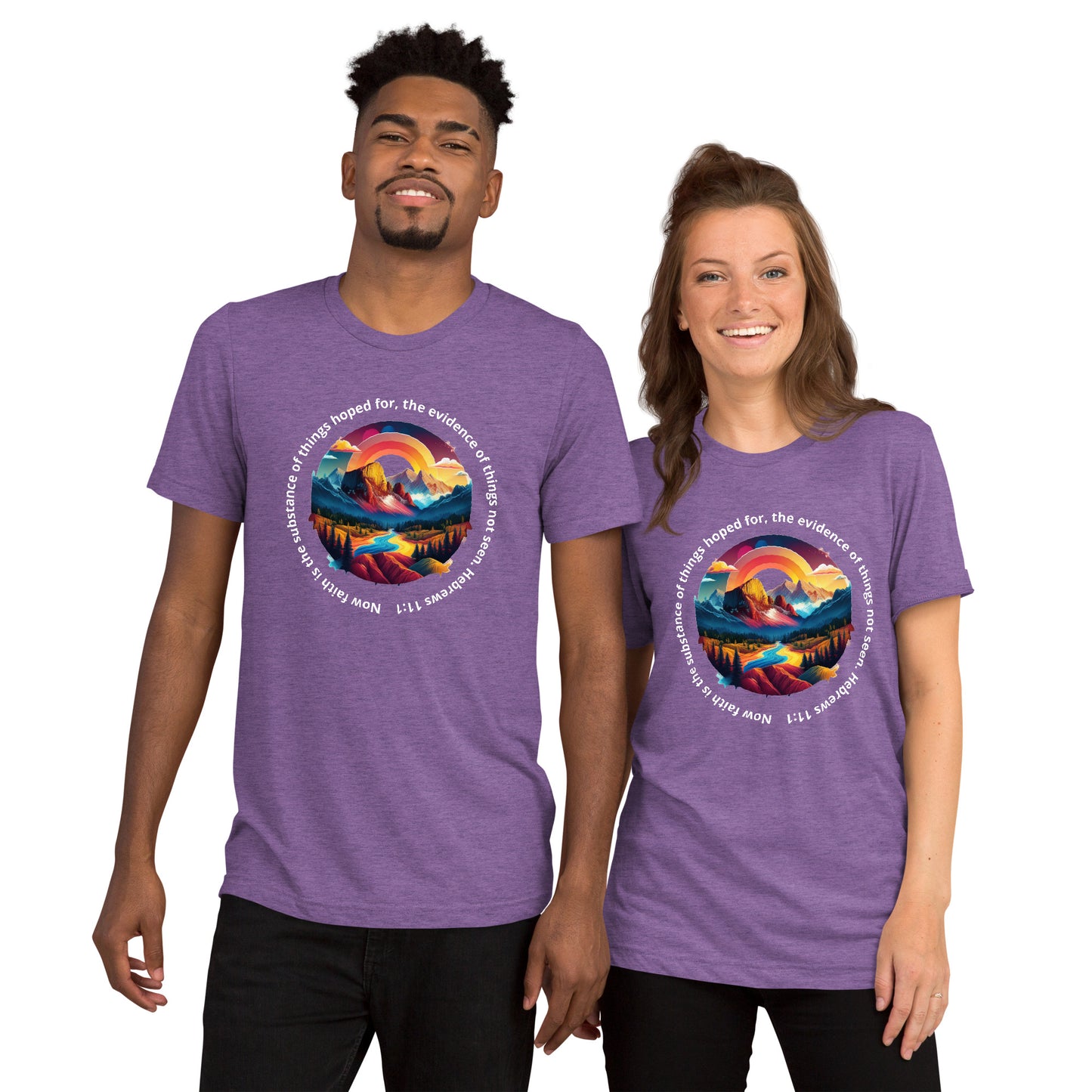 FAITH IS...Short sleeve t-shirt