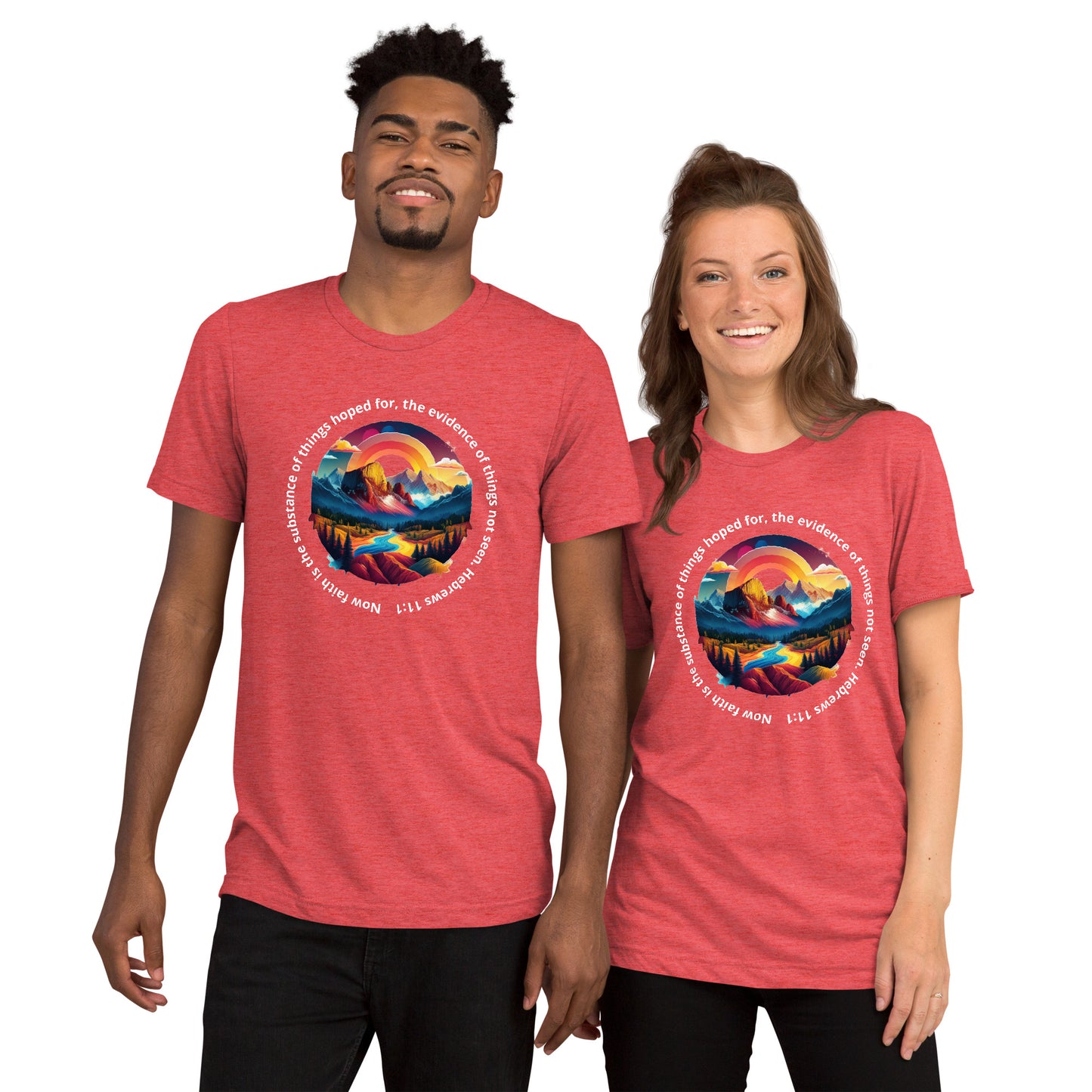 FAITH IS...Short sleeve t-shirt