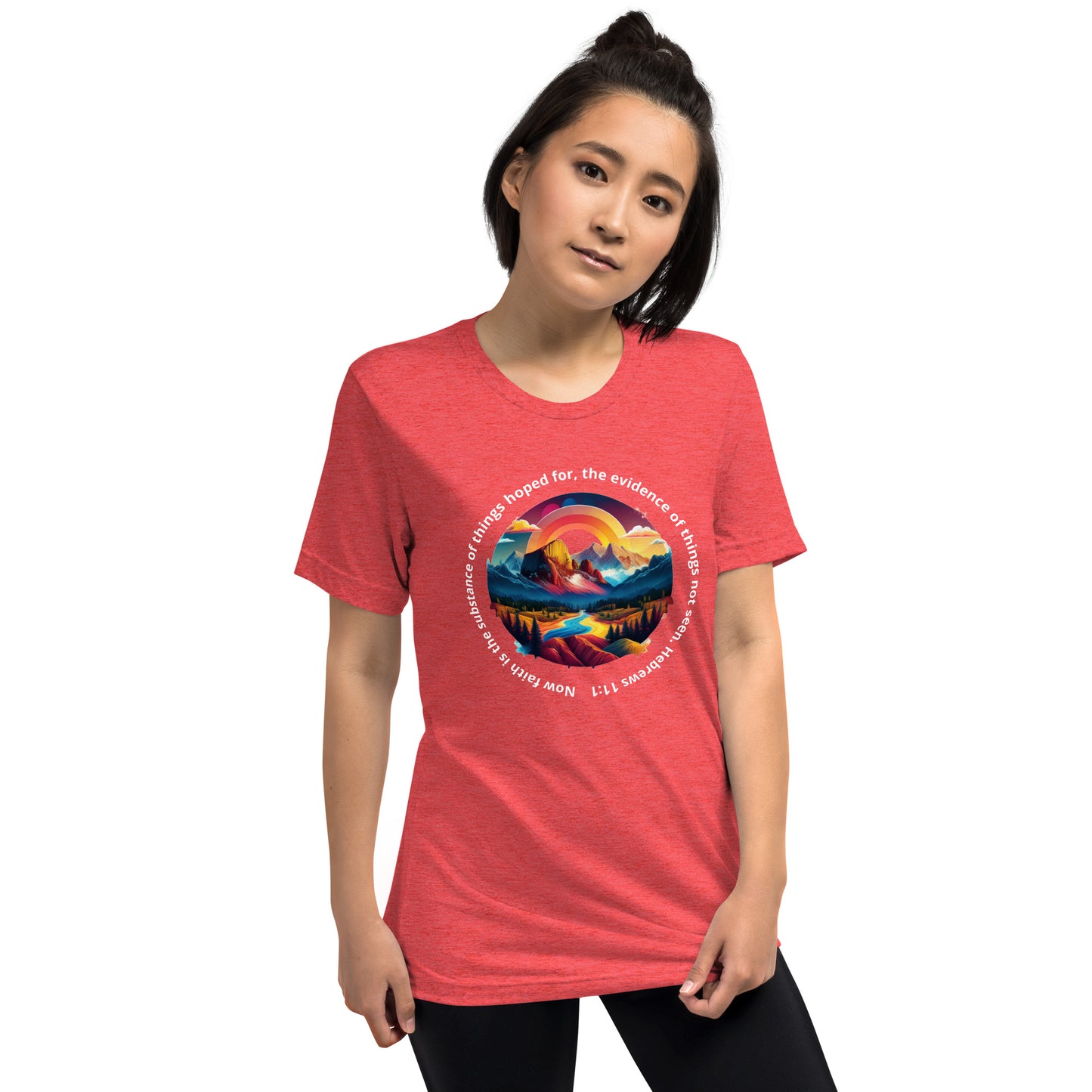 FAITH IS...Short sleeve t-shirt