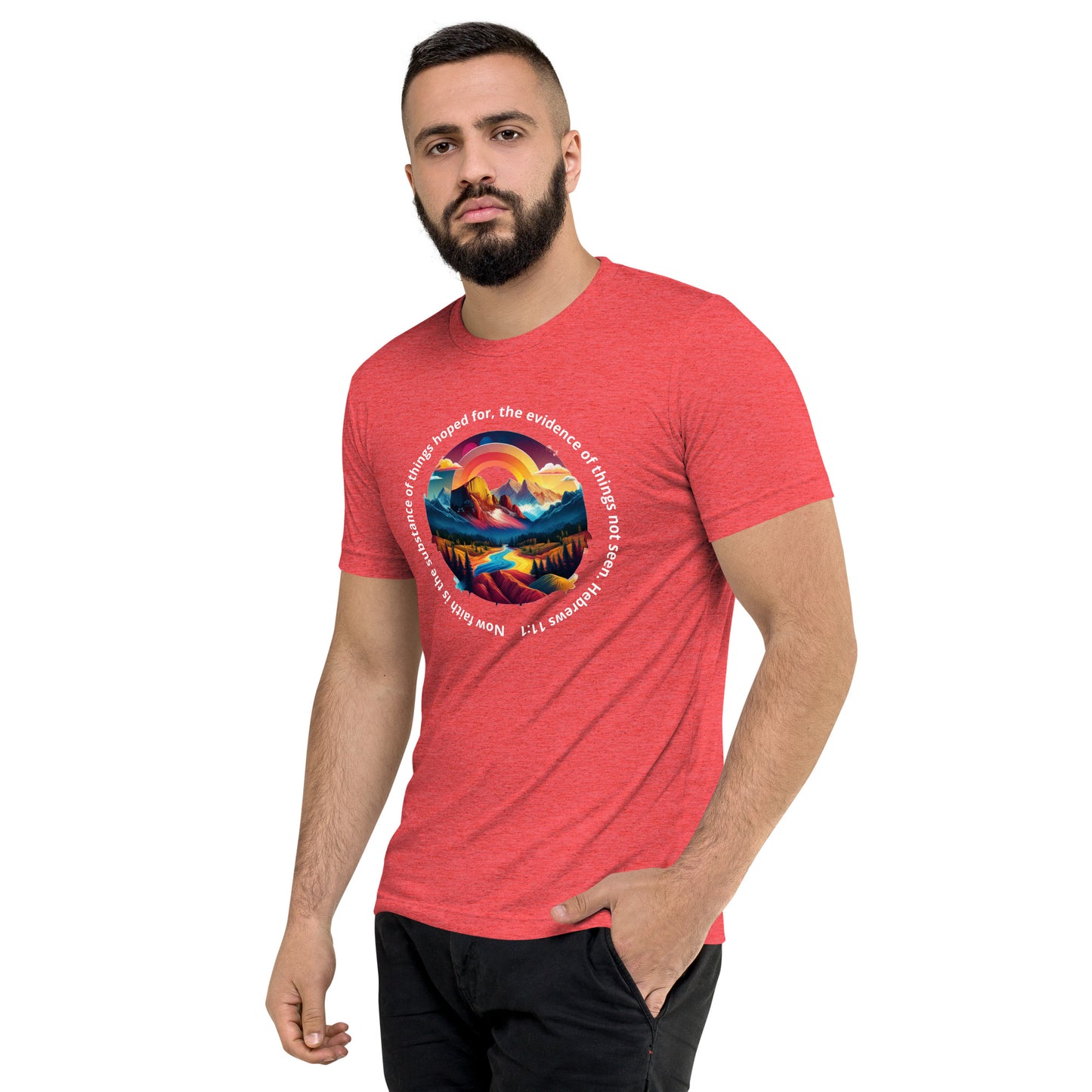 FAITH IS...Short sleeve t-shirt