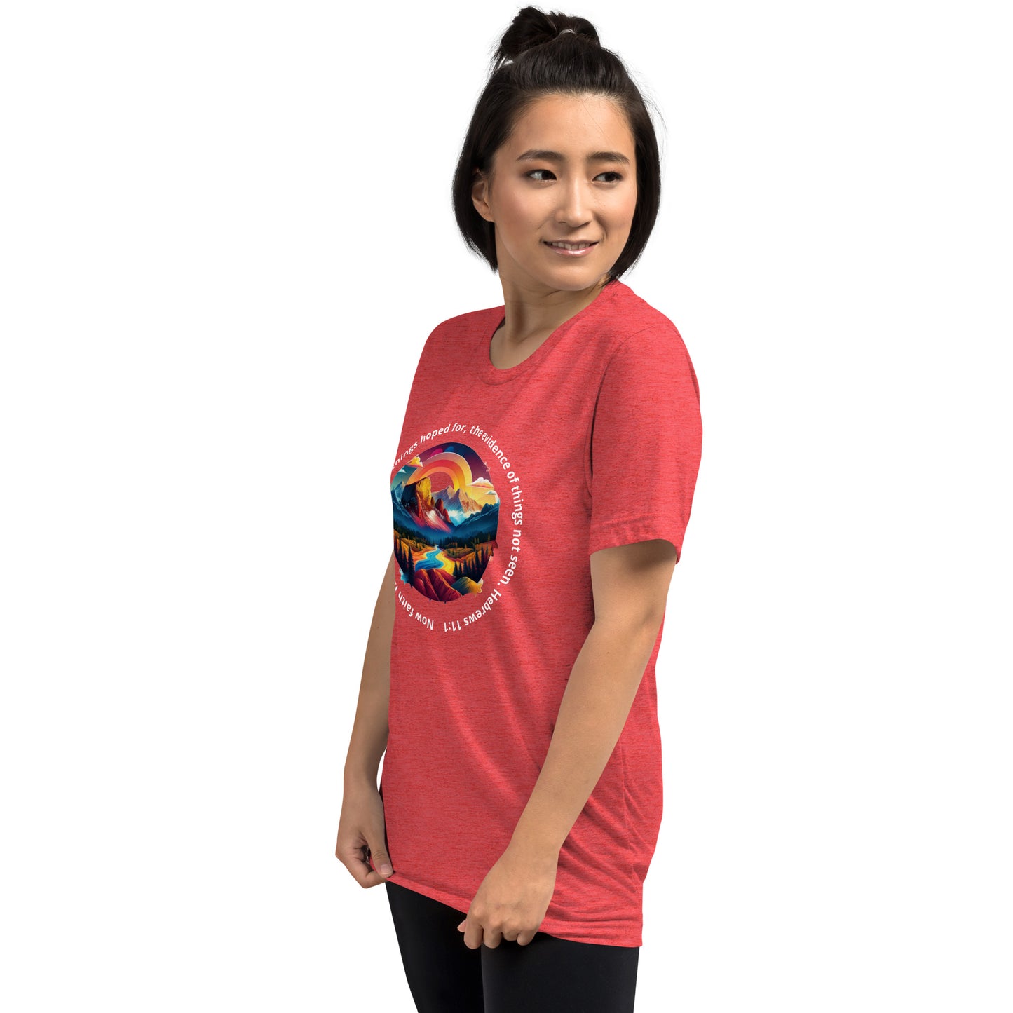 FAITH IS...Short sleeve t-shirt