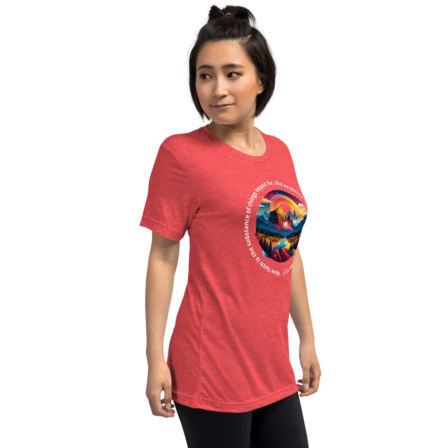 FAITH IS...Short sleeve t-shirt