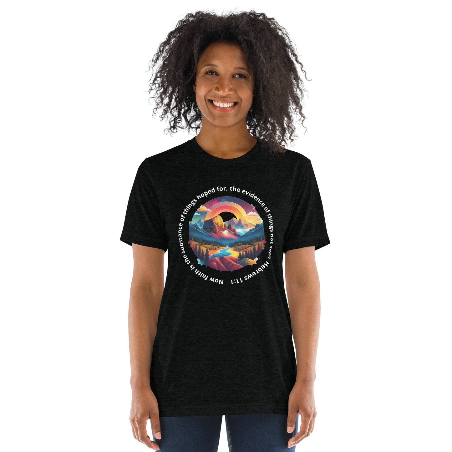 FAITH IS...Short sleeve t-shirt