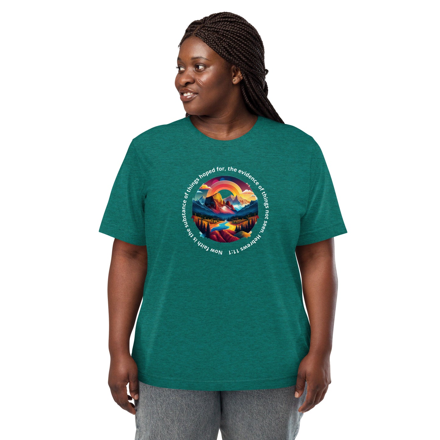 FAITH IS...Short sleeve t-shirt