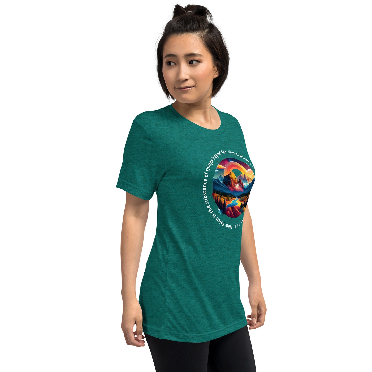 FAITH IS...Short sleeve t-shirt