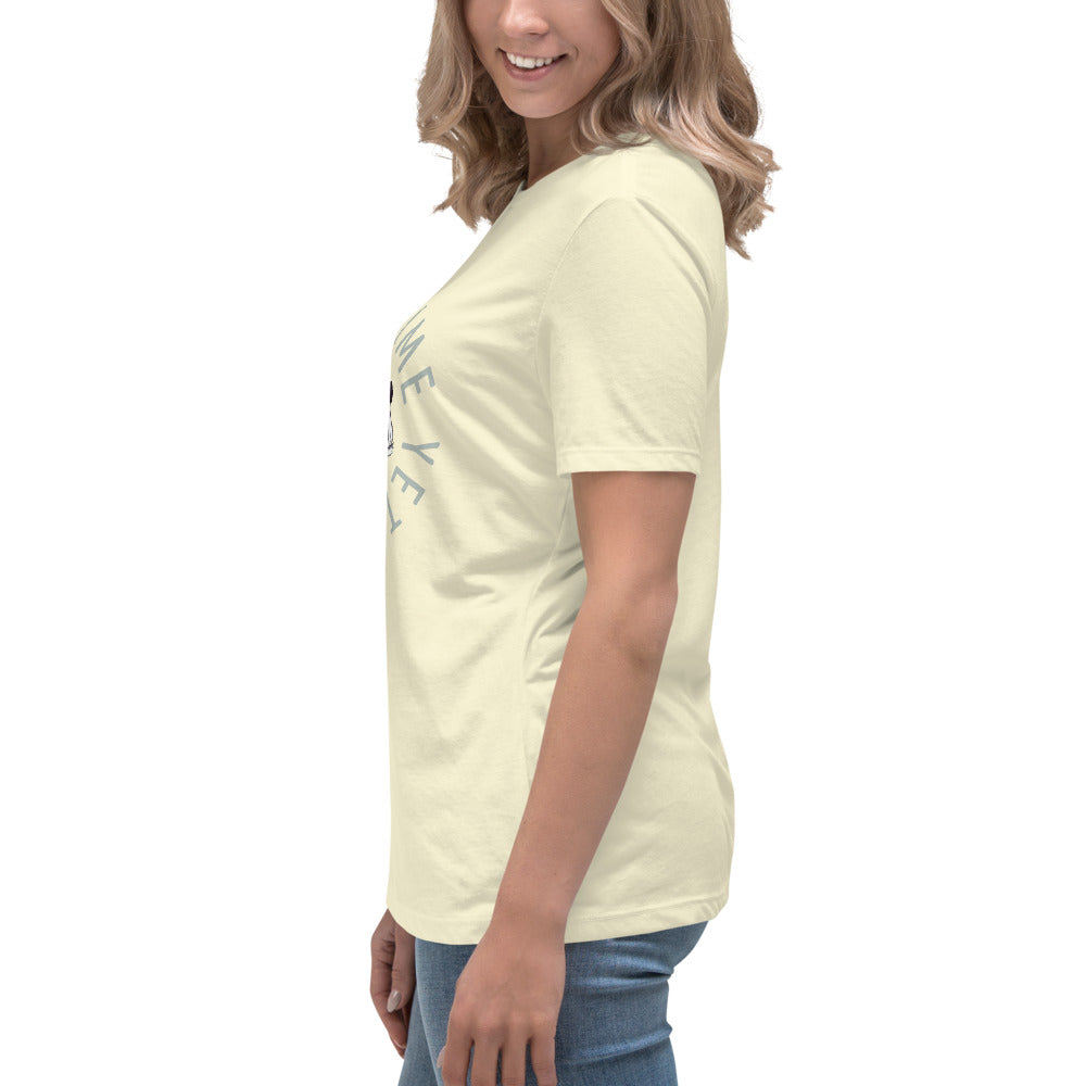 FUNNY PANDA NAPTIME YET? Women's Relaxed T-Shirt